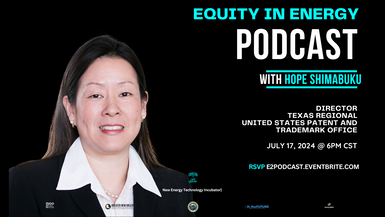 Equity in Energy: US Patent & Trademark's Hope Shimabuku