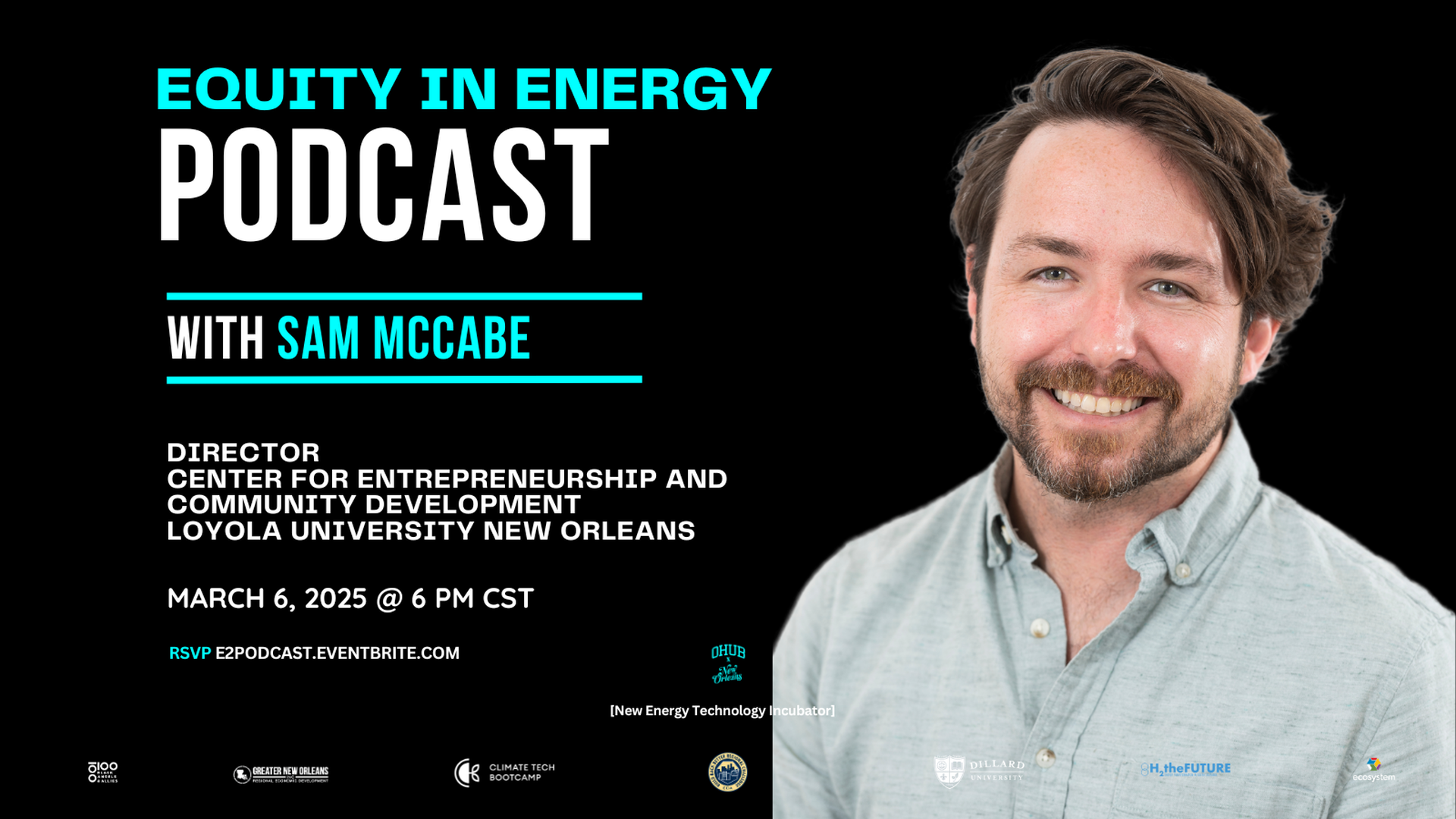 E2 Podcast: Loyola Center for Entrepreneurship and Community Development's Sam McCabe