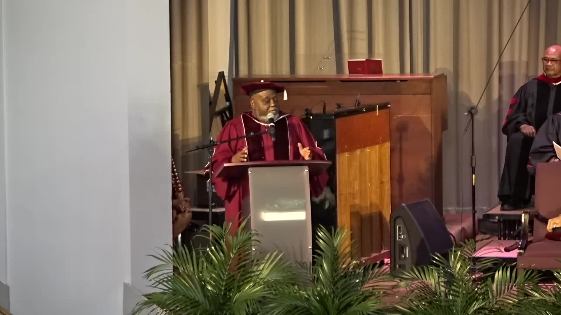 Dr. Rodney Sampson - VUU Doctorate of Ministry Valedictorian Address