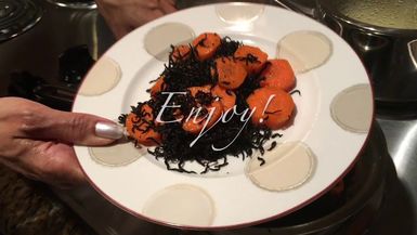 Sautéed Hiziki & Carrots