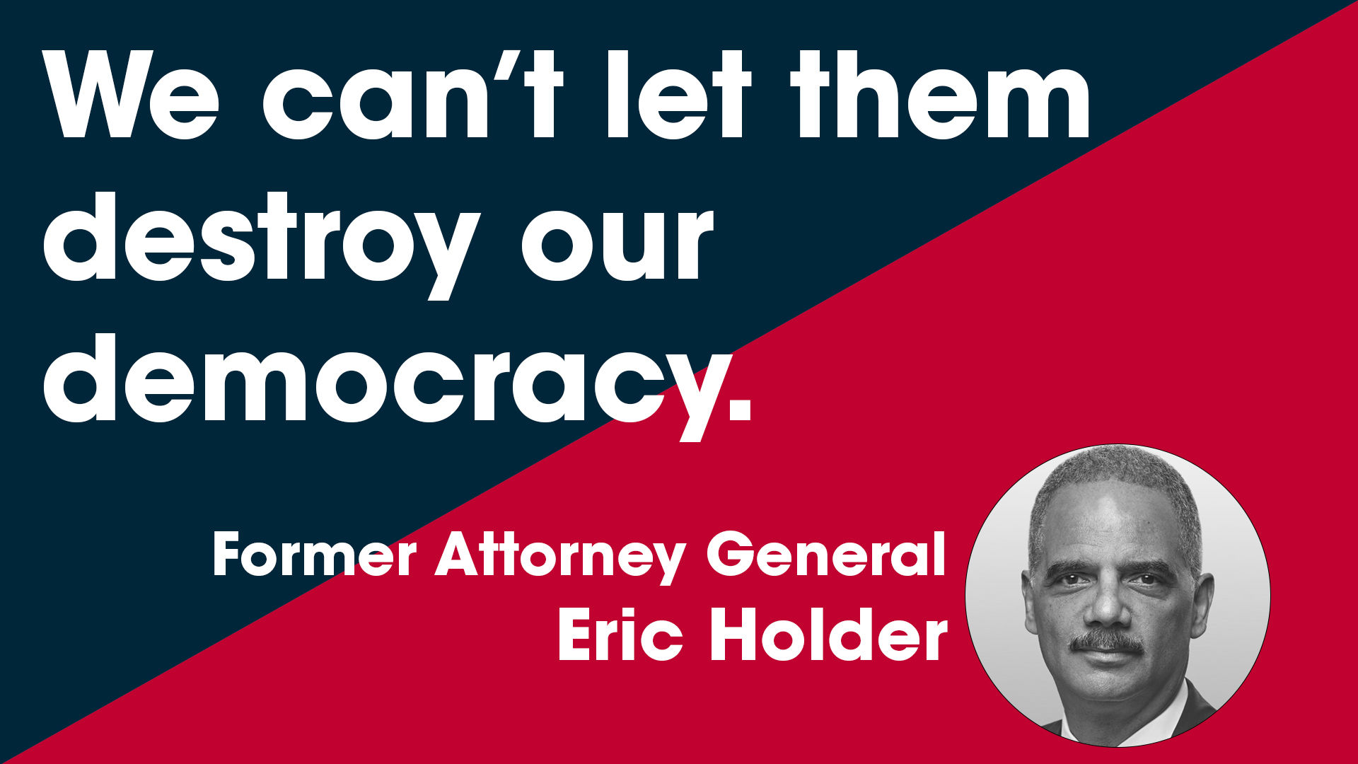 Expand the Supreme Court, Redraw the Maps, Save Democracy: Eric Holder on Throwing Out the Rules