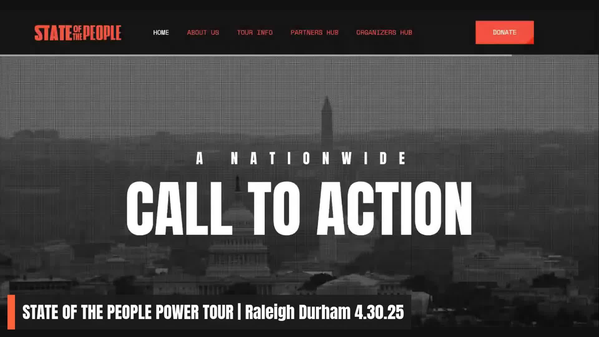 State of The People Power Tour _ Raleigh Durham