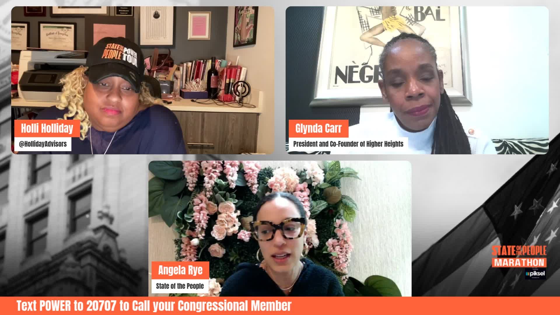 State of the People Marathon July 2-3rd 5:45pm-5:45am