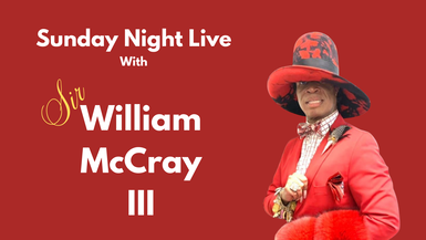 Friday Night Live with Sir William‼️🎩🎀